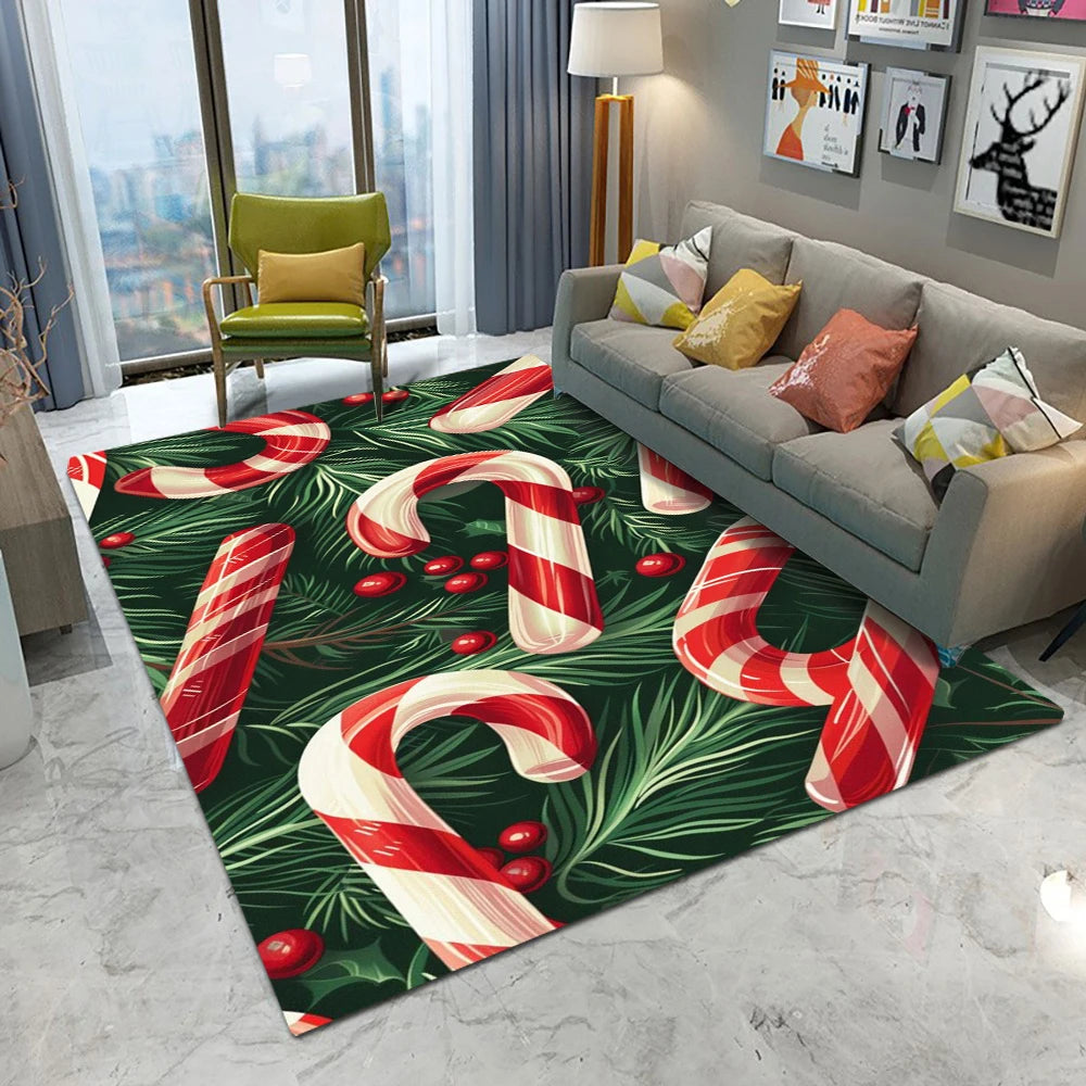 Christmas Gingerbread Man Rug