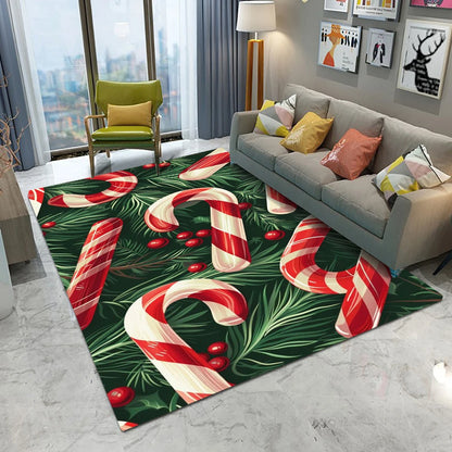 Christmas Gingerbread Man Rug