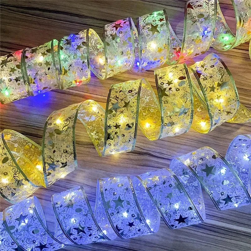 5–10M Christmas Ribbon Lights