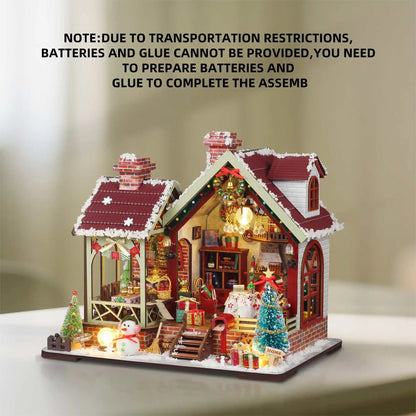 Christmas Night Warm House Music Box