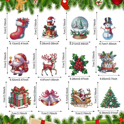 Christmas Diamond Painting Sticker Kit