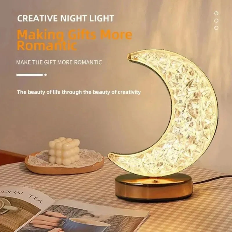 3D Crystal Track Night Light