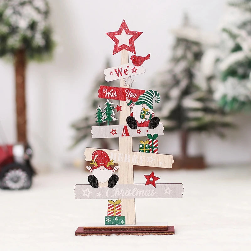 Wooden Christmas Tree Ornament