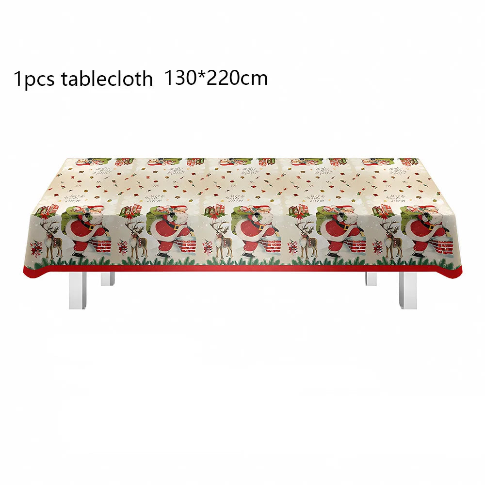 2025 Christmas Party Tableware