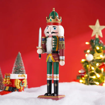 30cm Wooden Nutcracker Puppet Soldier