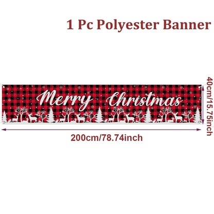 Christmas Outdoor Banner