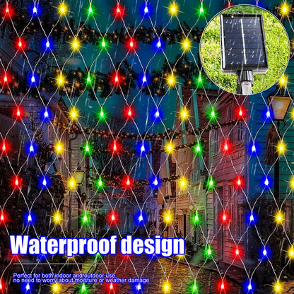 8 Modes Waterproof Garden Fairy Lights Christmas Decor