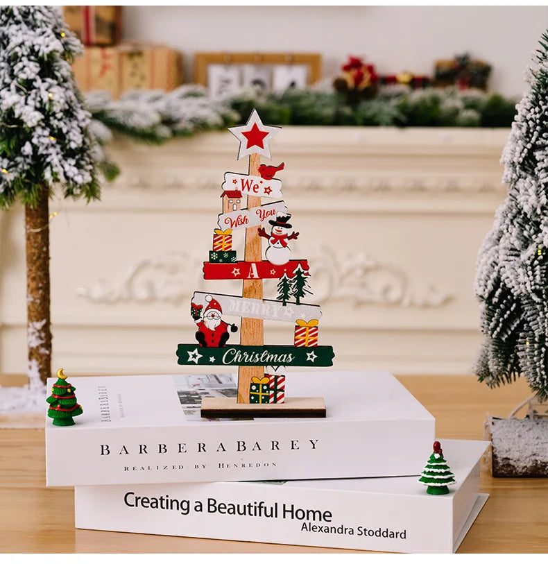 Wooden Christmas Tree Ornament