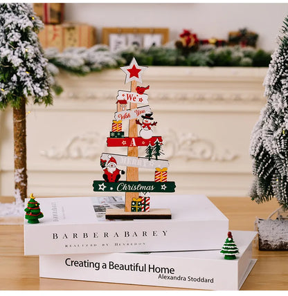 Wooden Christmas Tree Ornament