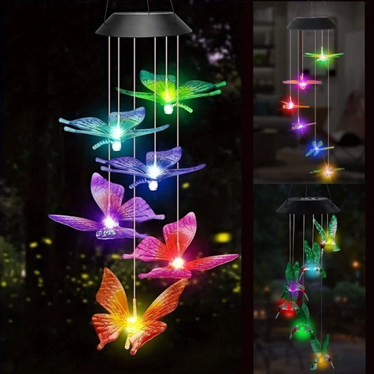Solar Wind Chimes LED Light