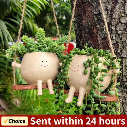Swing Flower Head Planter