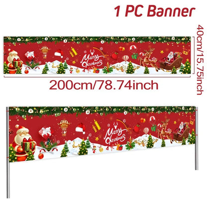 Christmas Outdoor Banner