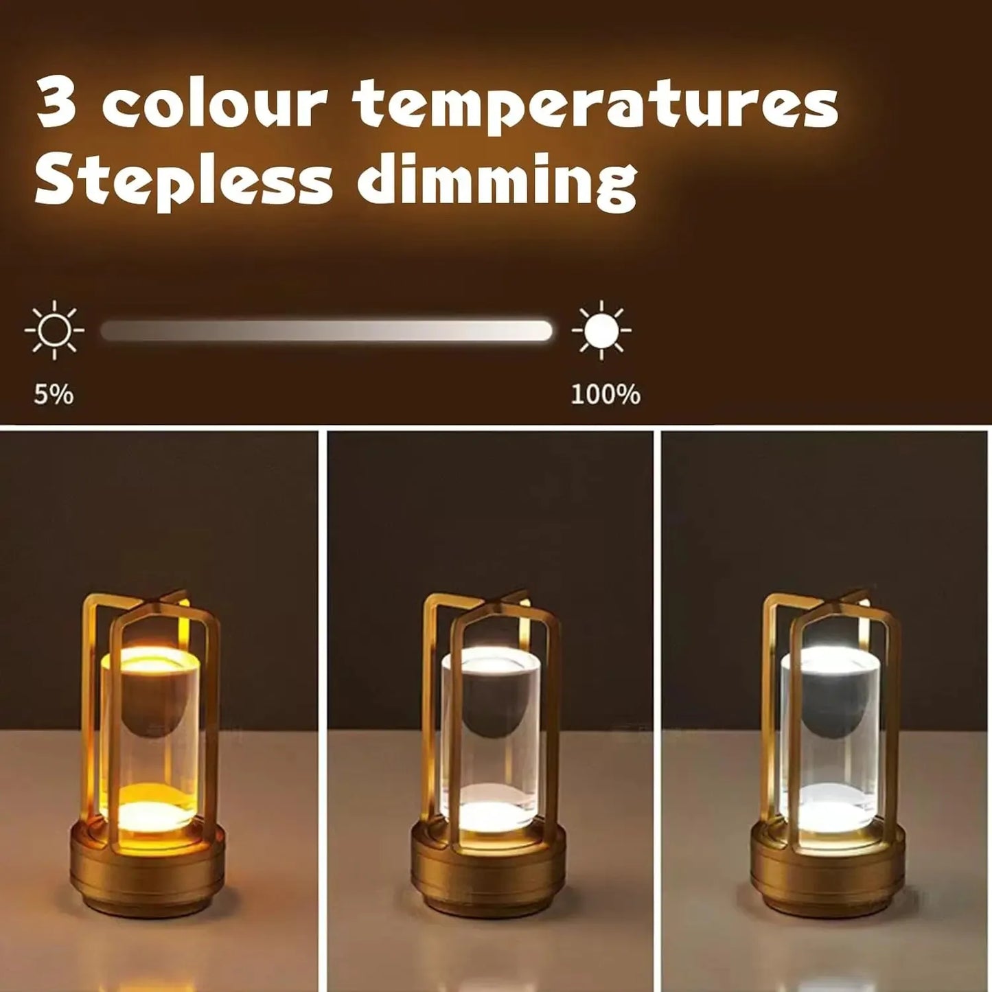 Veluna Decor - Wireless LED Touch Lamp (Buy 1 Get 1 Free)