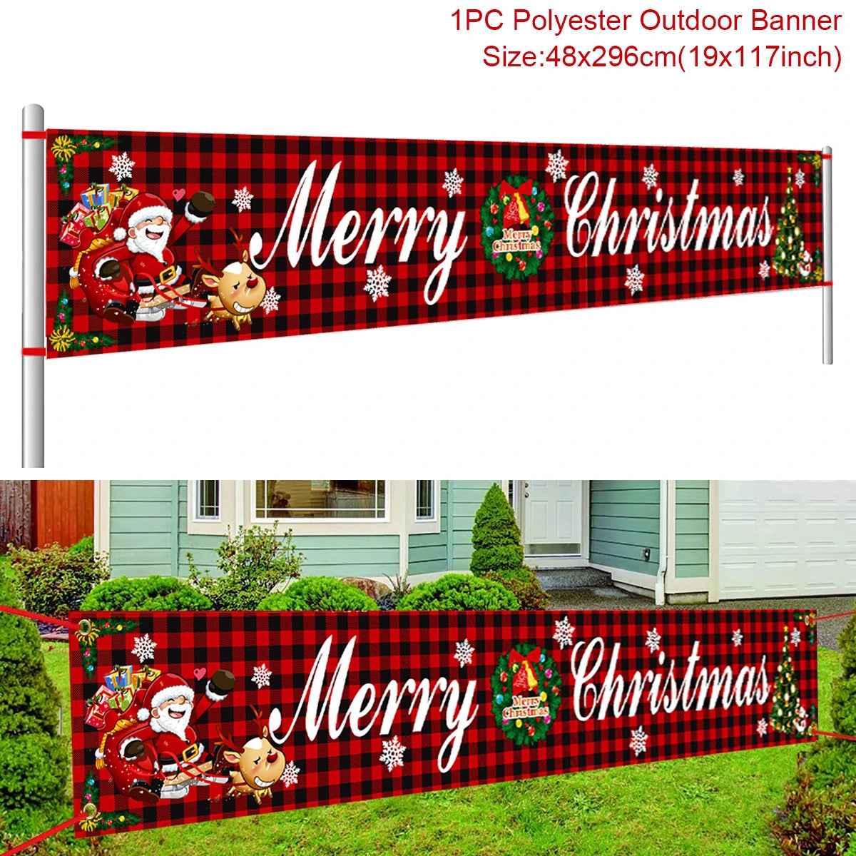 Christmas Outdoor Banner