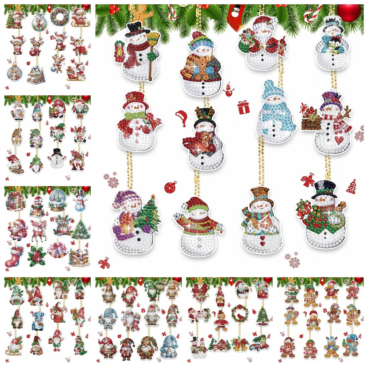 Christmas Diamond Painting Sticker Kit