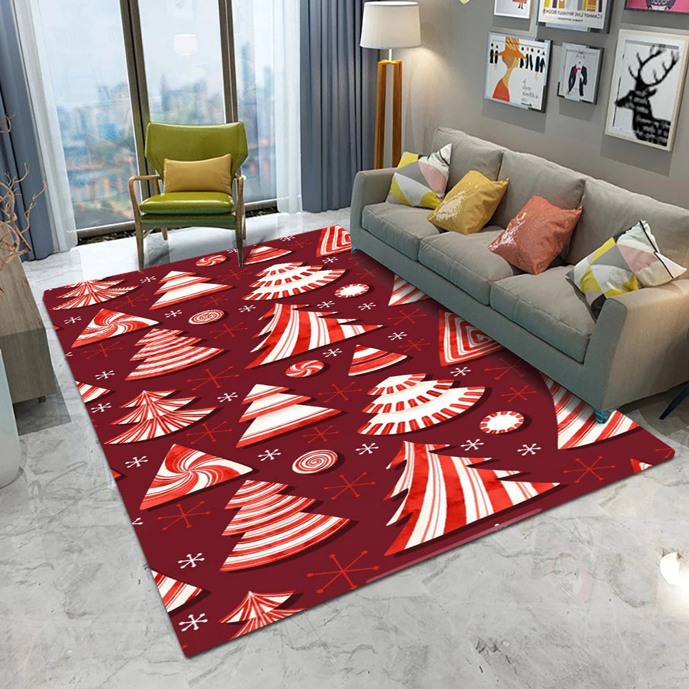 Christmas Gingerbread Man Rug