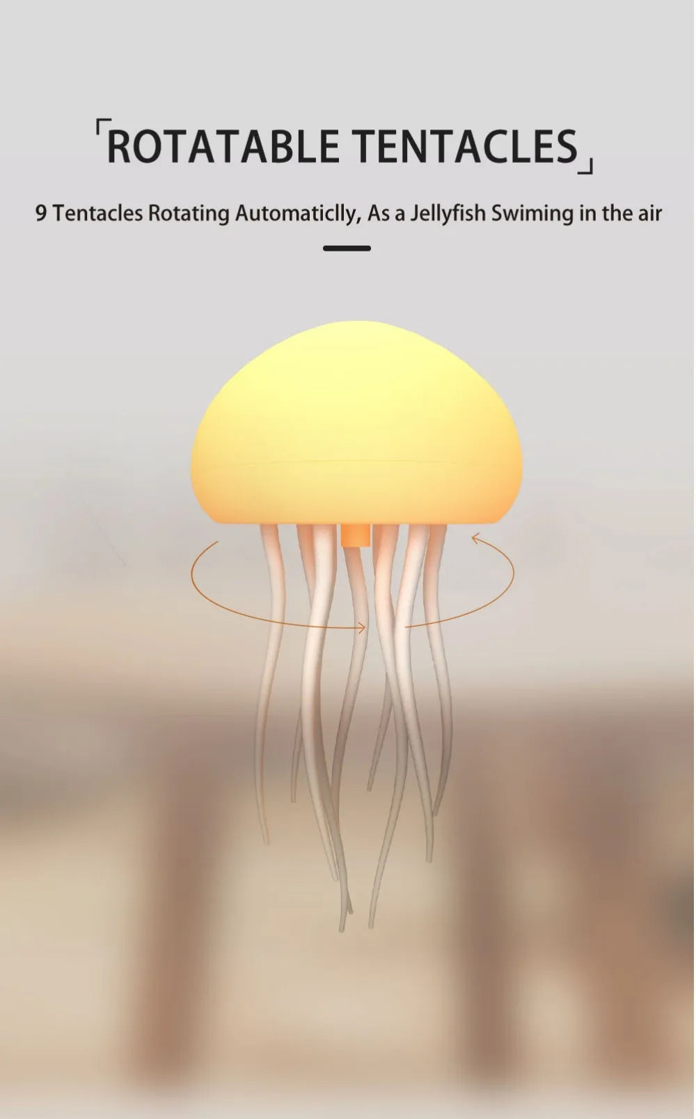 Jellyfish Night Light RGB