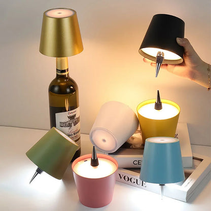 Wireless Bottle Table Lamp