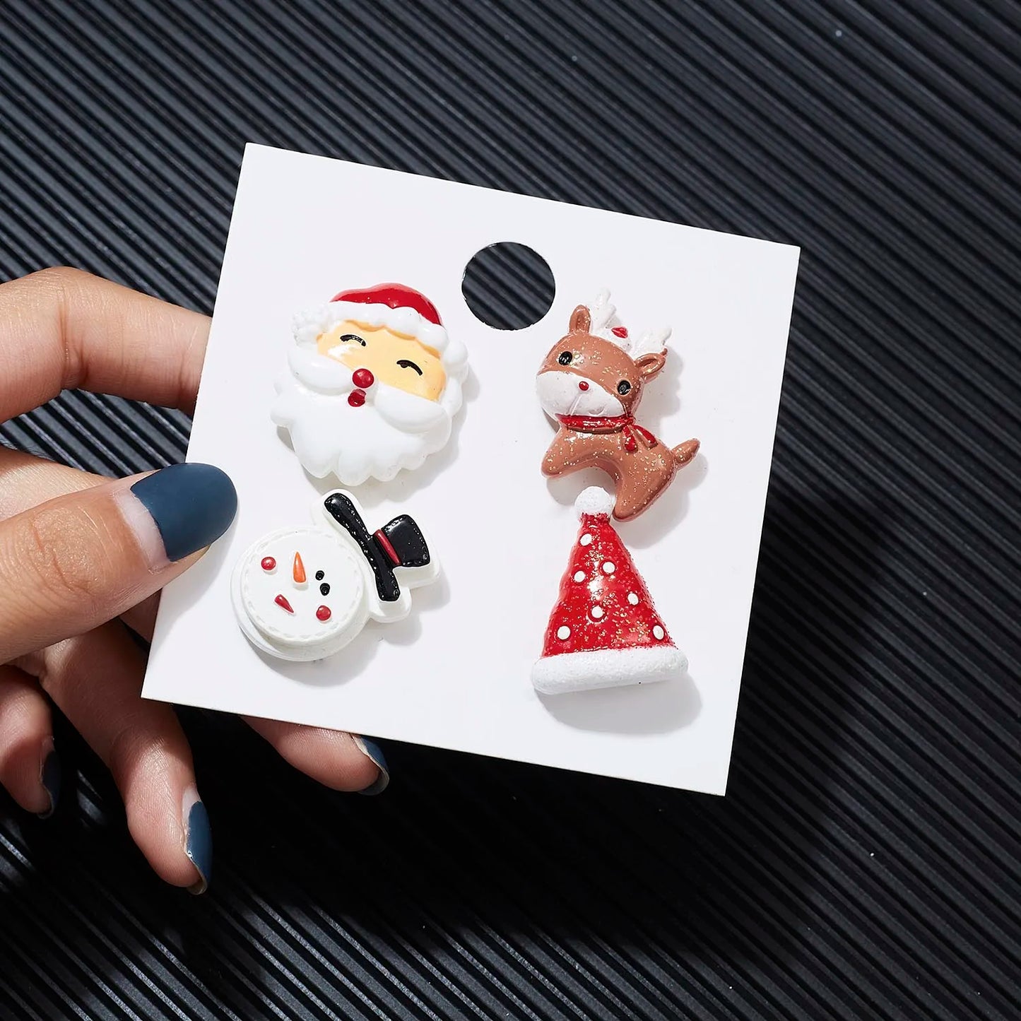 Set 3 Christmas Brooch Pins