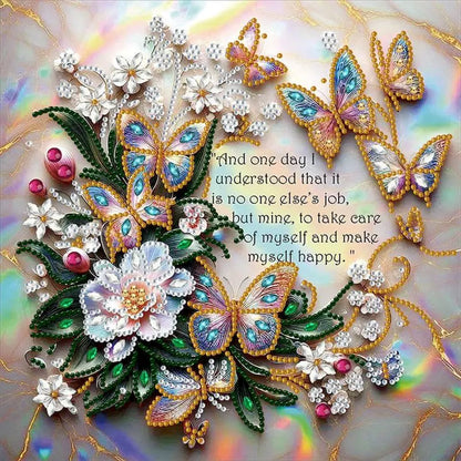 DIY Flowers Diamond Art Kit