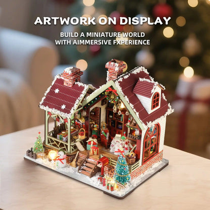 Christmas Night Warm House Music Box