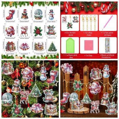 Christmas Diamond Painting Sticker Kit