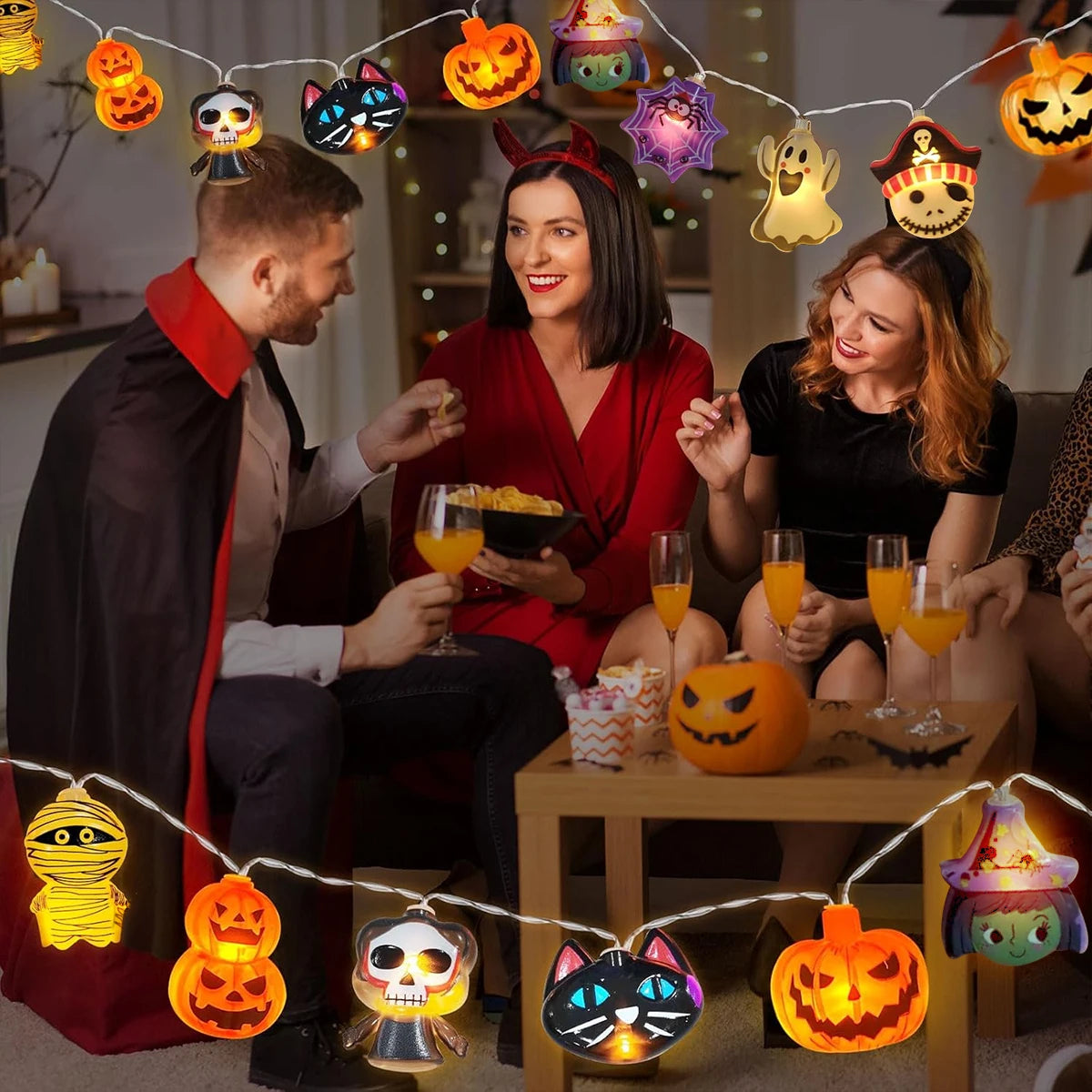 Halloween LED String Lights