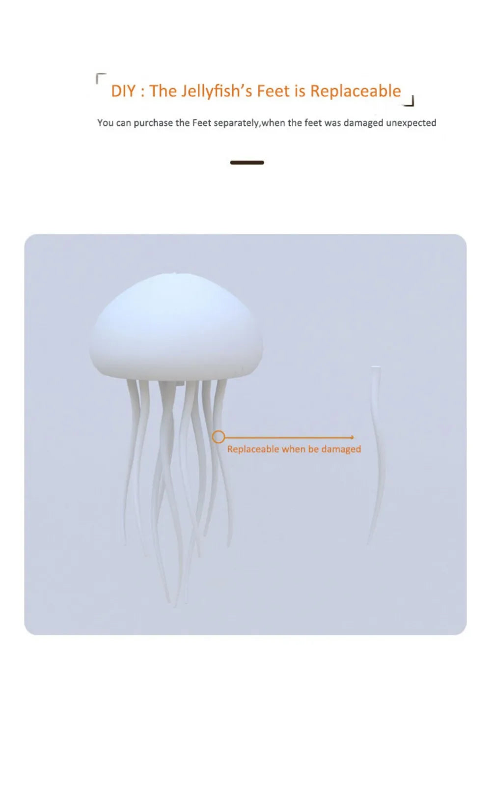 Jellyfish Night Light RGB