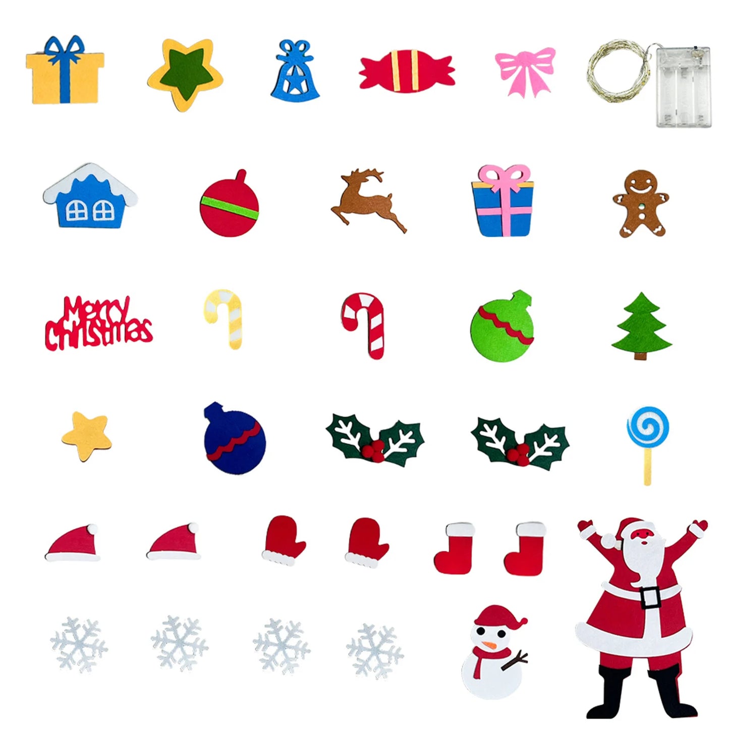 DIY Felt Christmas Tree for Kids