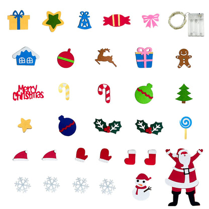 DIY Felt Christmas Tree for Kids