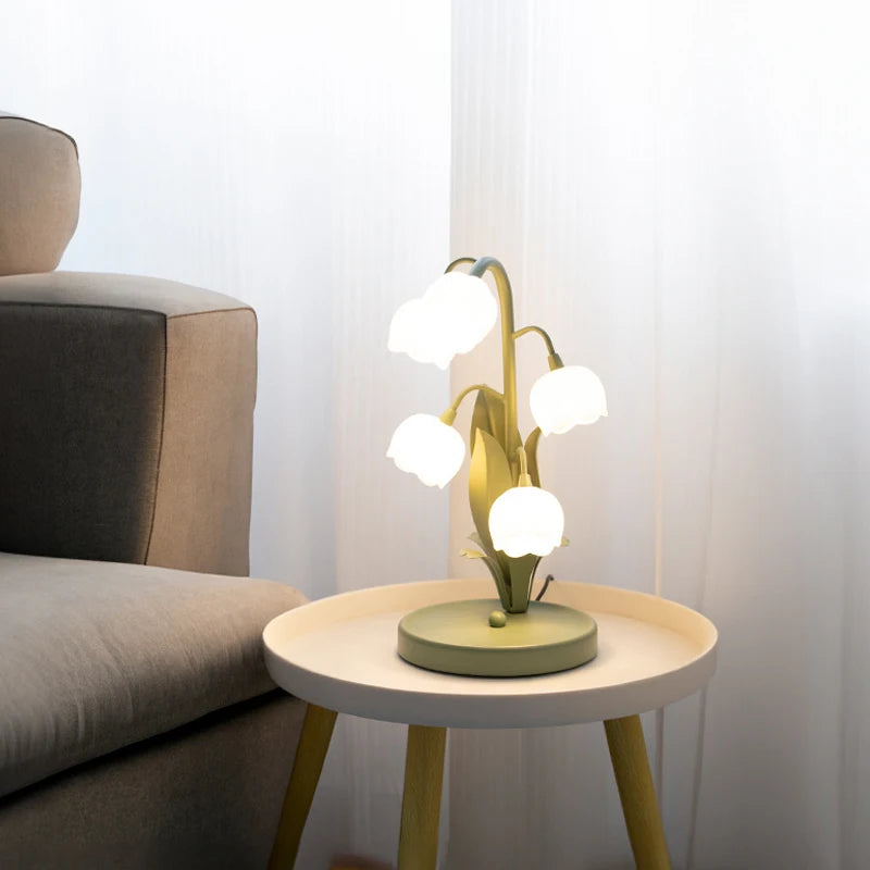 Lily of the Valley Flower Lamp