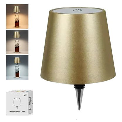 Wireless Bottle Table Lamp