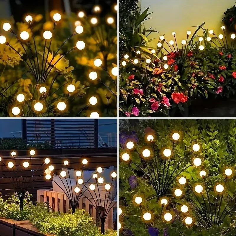 Solar Firefly Garden Lights