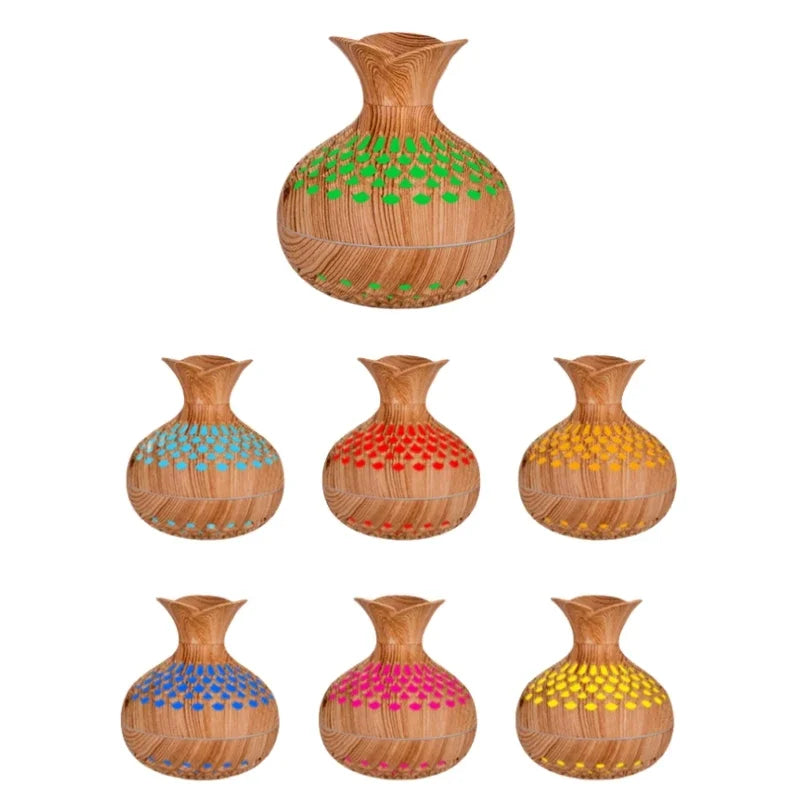 Wood Grain Ultrasonic Humidifier