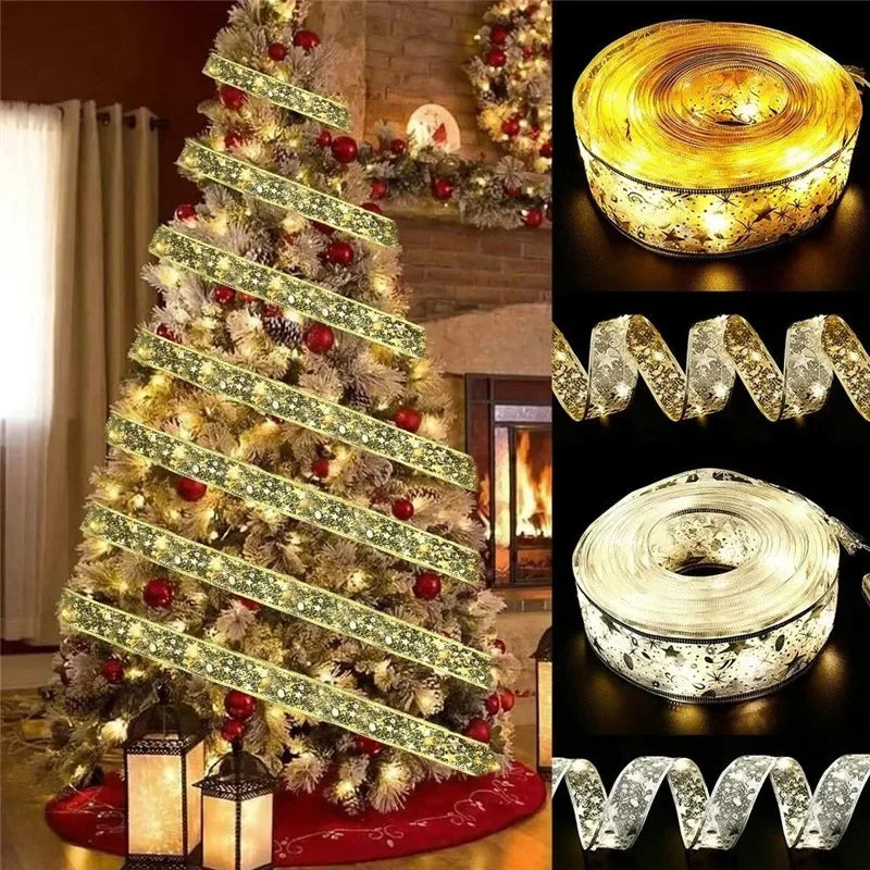 5–10M Christmas Ribbon Lights