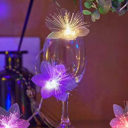LED Fiber Optic Fairy Light Garland