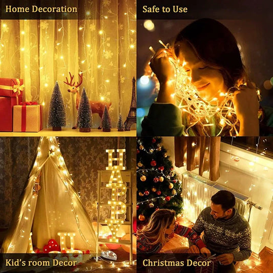 LED Battery Powered String Lights