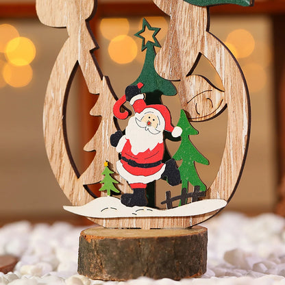 DIY Wooden Christmas Decorations