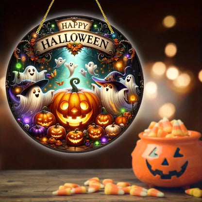 Halloween Witch Acrylic Window Suncatcher
