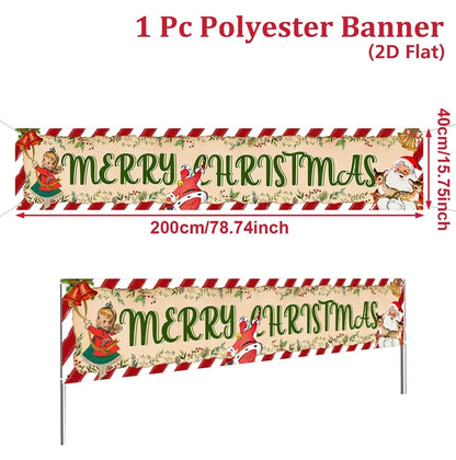 Christmas Outdoor Banner