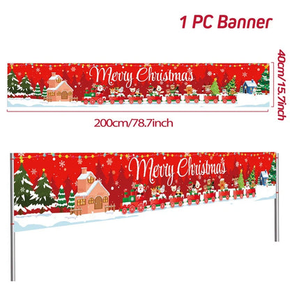 Christmas Outdoor Banner