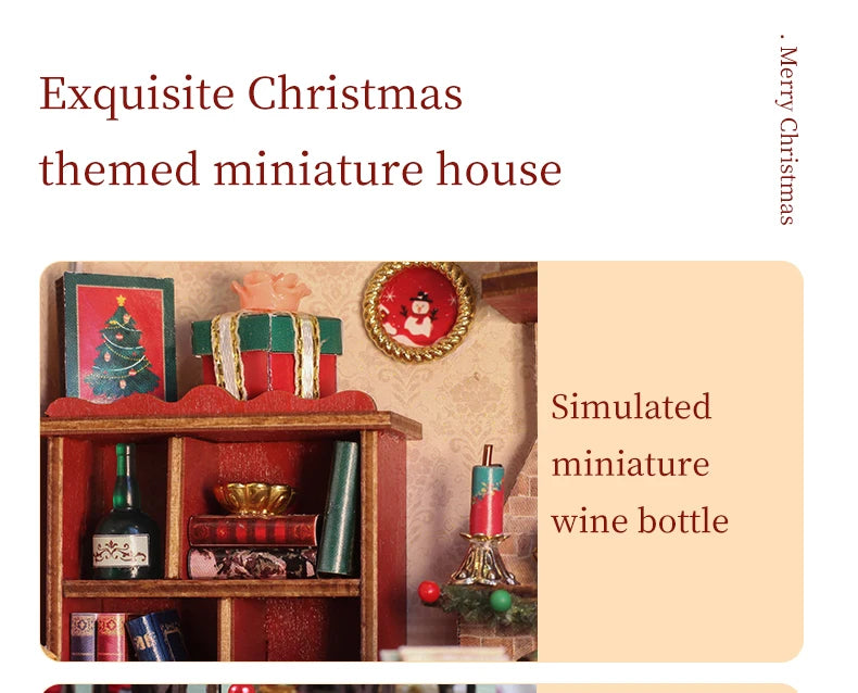 Christmas Night Warm House Music Box