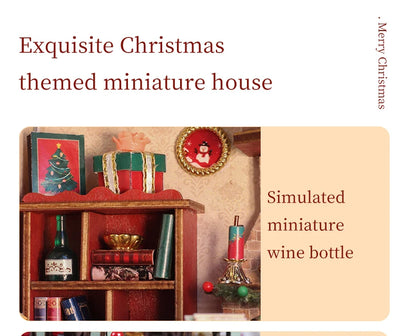 Christmas Night Warm House Music Box