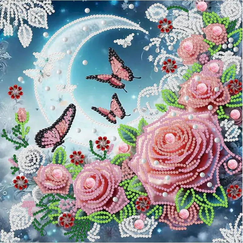 DIY Flowers Diamond Art Kit