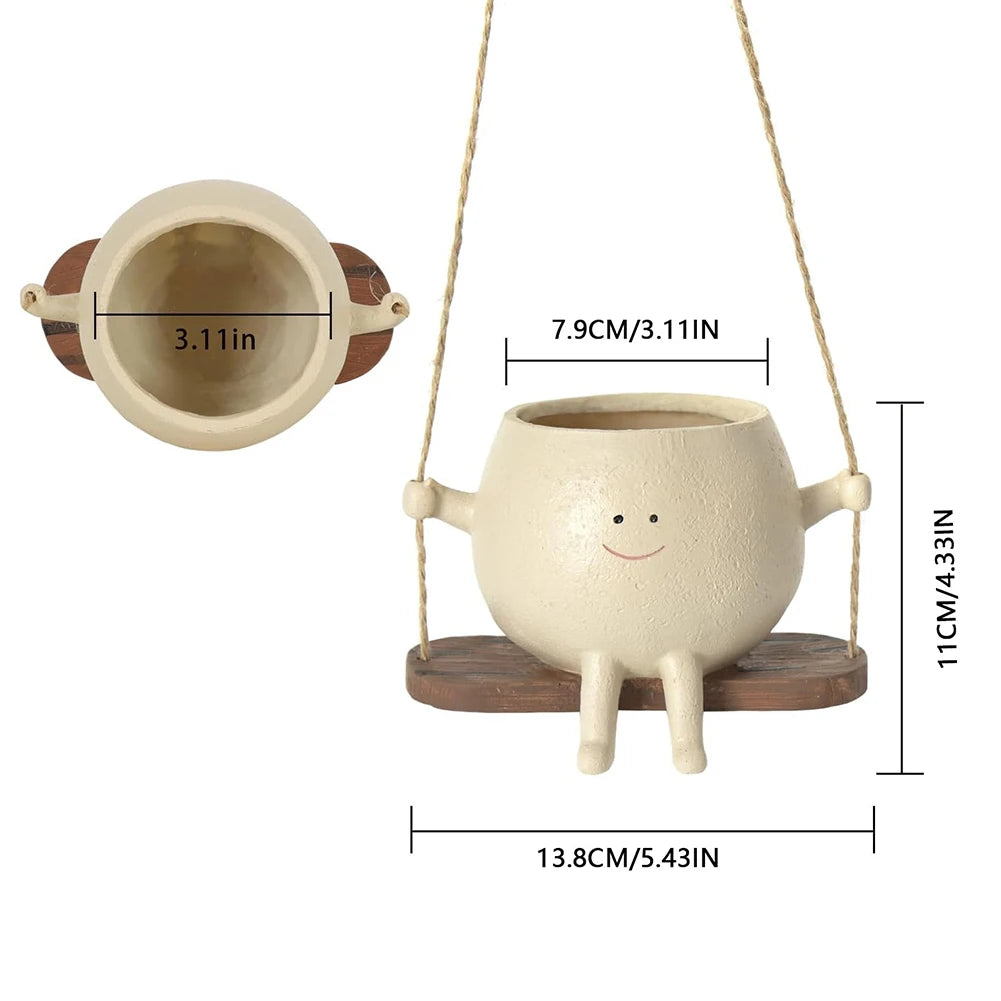 Swing Flower Head Planter