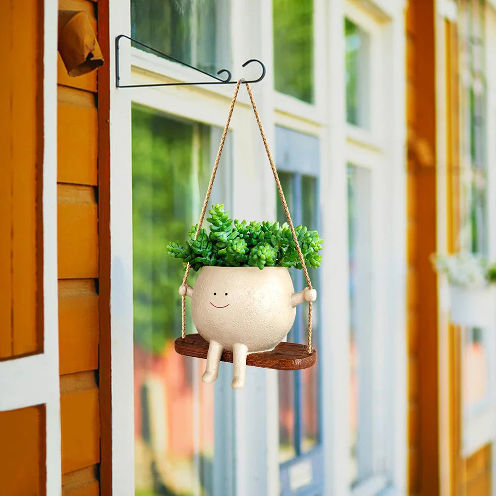 Swing Flower Head Planter