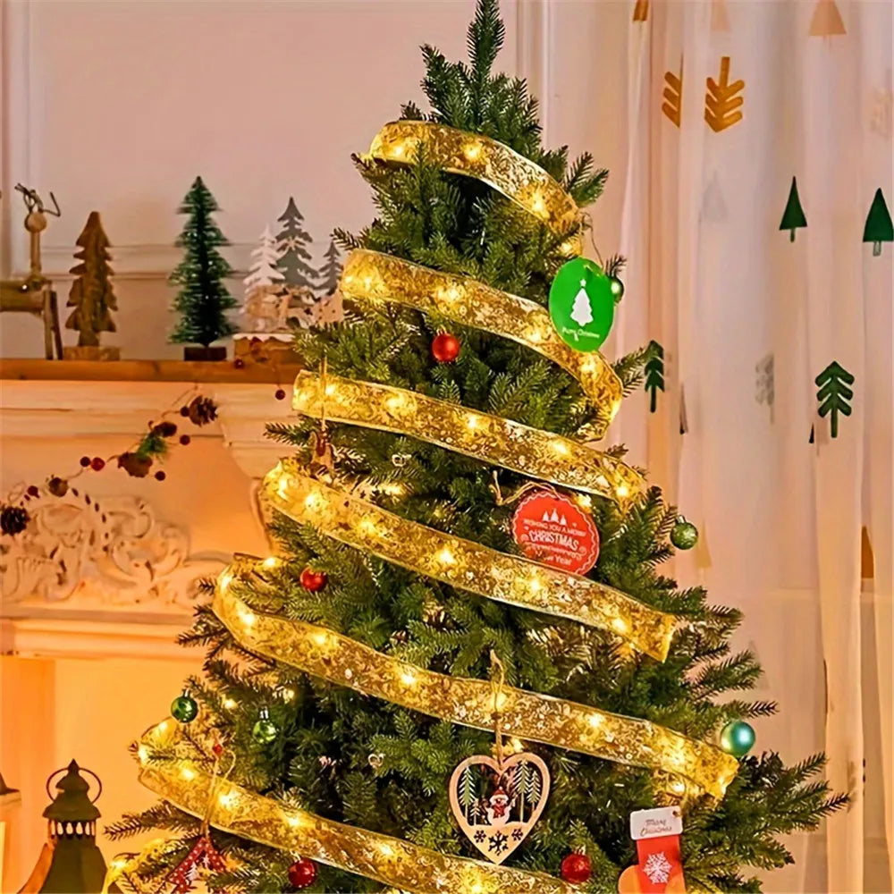 5–10M Christmas Ribbon Lights