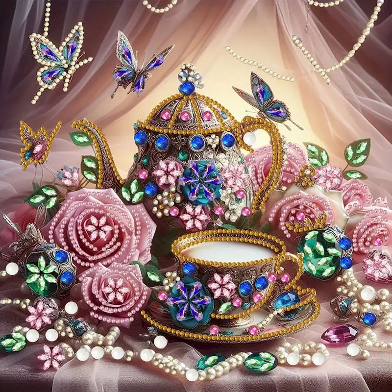 DIY Flowers Diamond Art Kit
