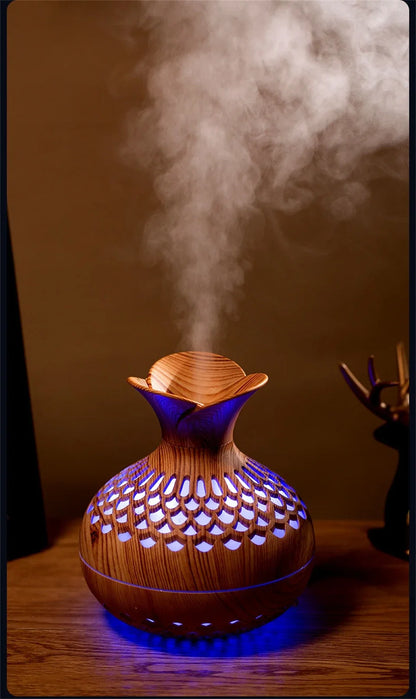Wood Grain Ultrasonic Humidifier