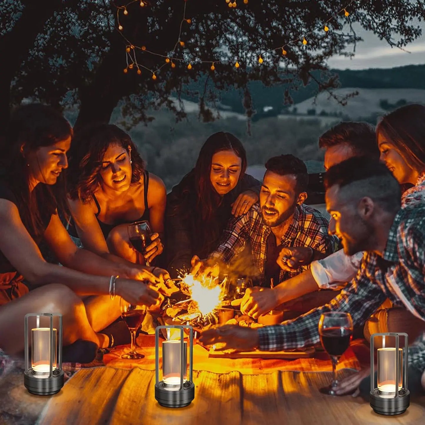 Veluna Decor - Wireless LED Touch Lamp (Buy 1 Get 1 Free)